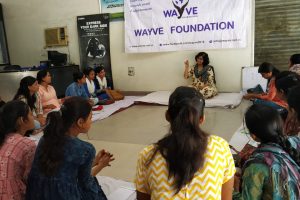 Workshop on Leadership building of Girls in Fatehpur (U.P.)