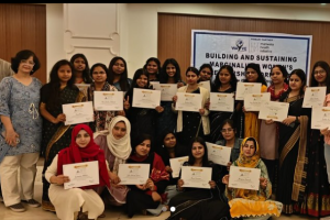 BUILDING AND SUSTAINING MARGINALIZED WOMEN’S LEADERSHIP (Batch-IV) IIIrd WORKSHOP IN Delhi